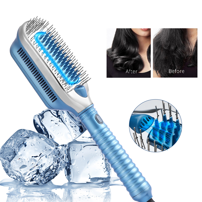 Brosse à Lisser Professionnelle à Ions Négatifs