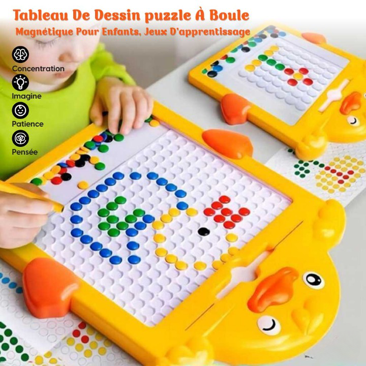Magnétique Tablette Aimant Planche à Dessin Doodle Pad Dessin Enfants Jouet  Éducatif Cadeau Nouveau