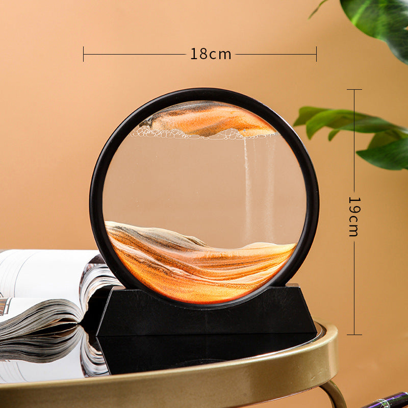 Image d'art de sable mobile 3D