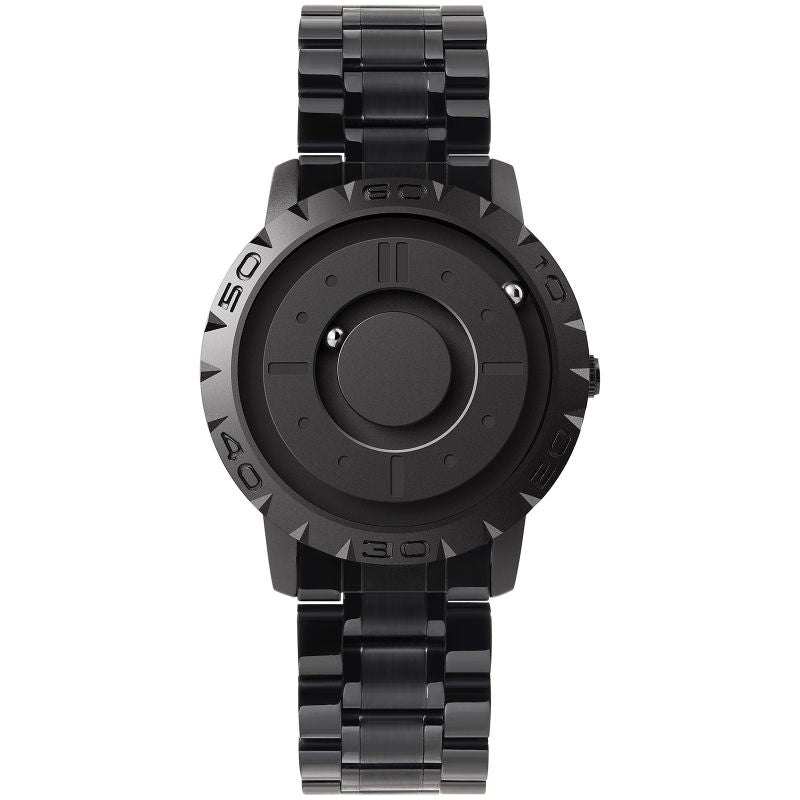 Montre à quartz magnétique pour homme