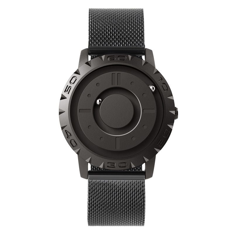Montre à quartz magnétique pour homme