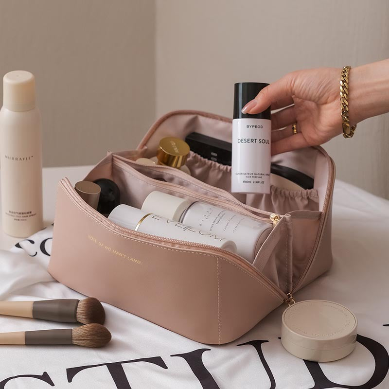 Mallette cosmétique portable de grande capacité
