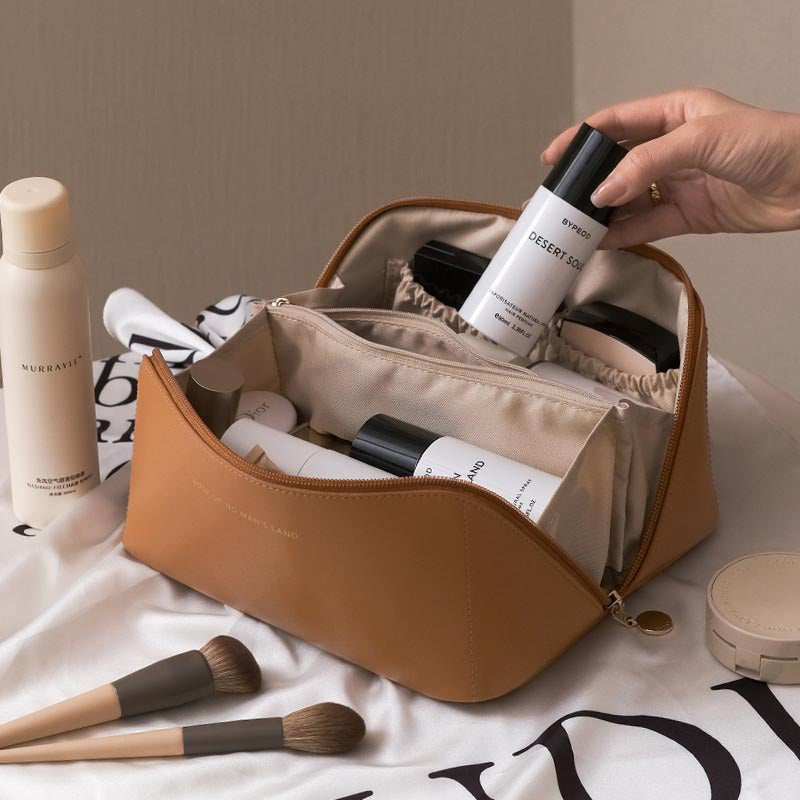 Mallette cosmétique portable de grande capacité