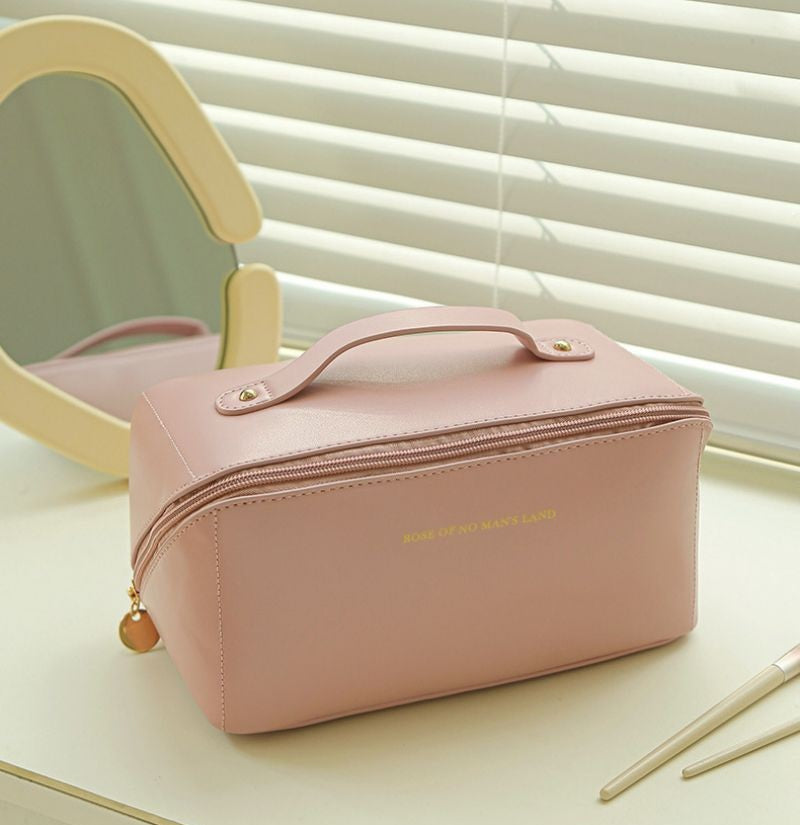 Mallette cosmétique portable de grande capacité