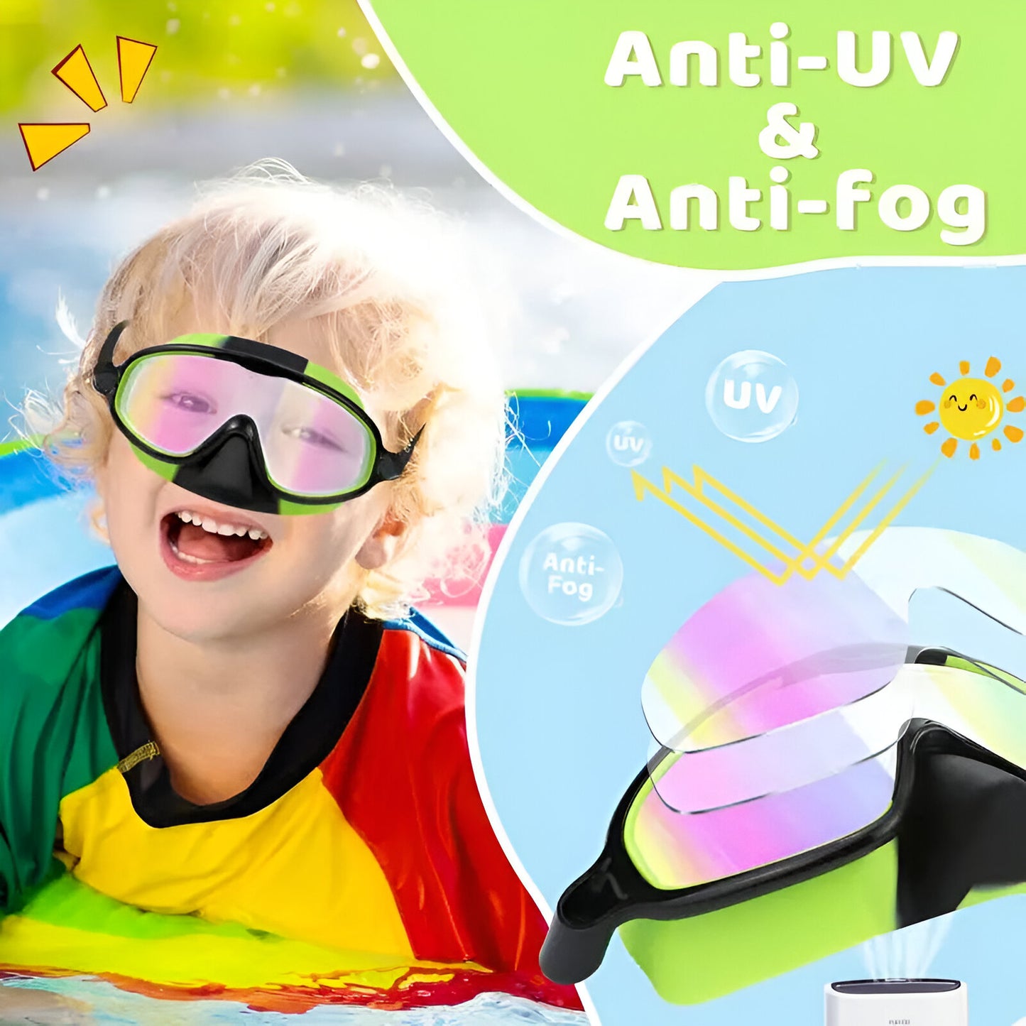 ClairVue™ – Les Lunettes de Natation