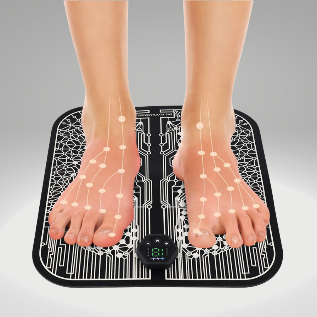 Masseur de pieds à stimulation électromagnétique