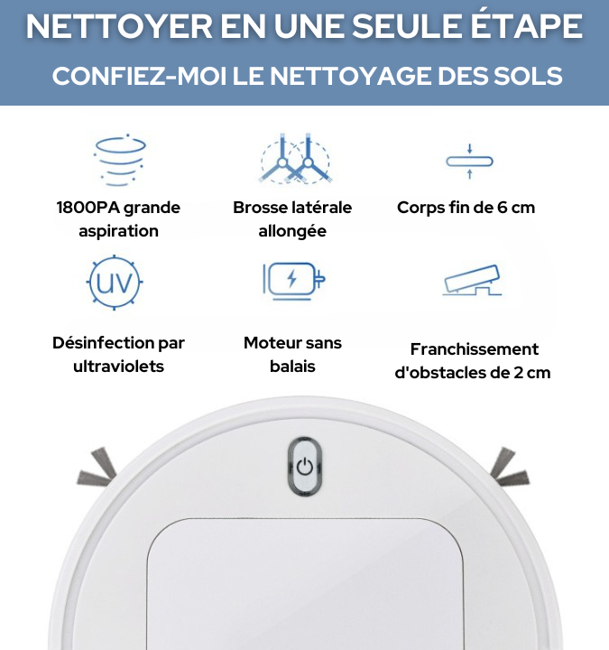 Robot de balayage intelligent