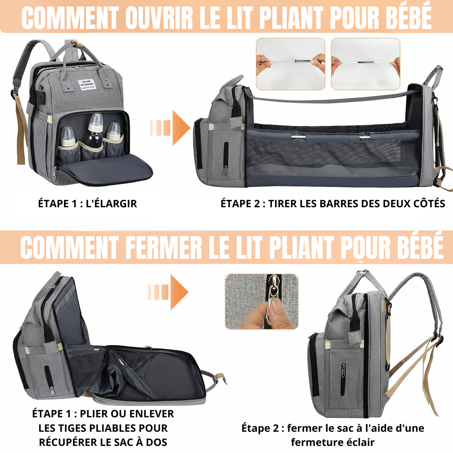 Sac à langer pour bébé