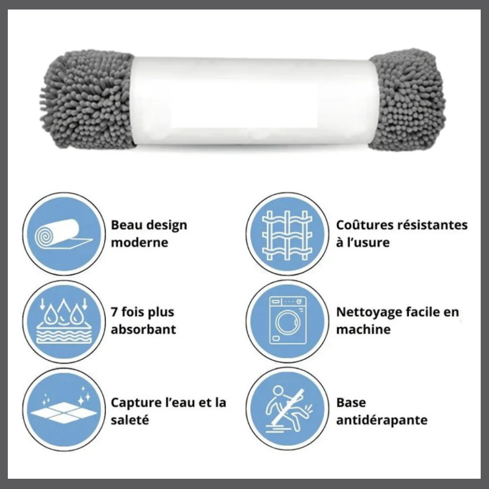 PawClean™ – Tapis Absorbant Anti-Traces