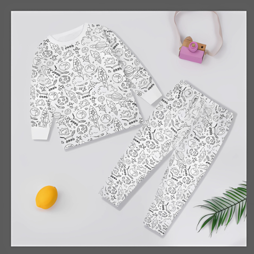 ColorPaint™ Pyjamas d'hiver peints à la main