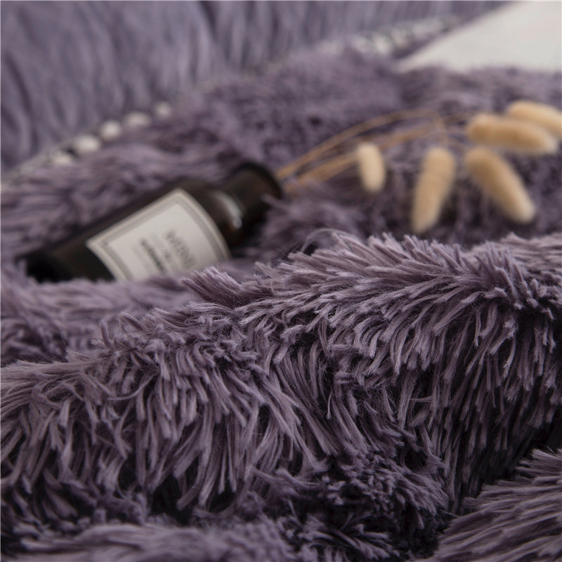 Ensemble de housse couette de luxe pour l'hiver