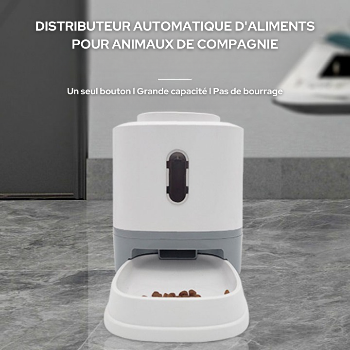 Distributeur automatique de nourriture pour animaux de compagnie