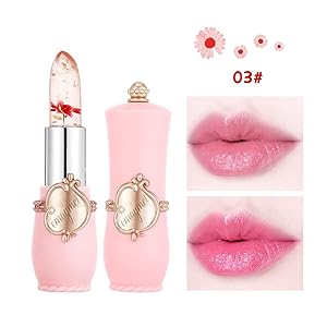 Rouge à lèvres hydratant en cristal avec fleur de MSI