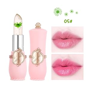 Rouge à lèvres hydratant en cristal avec fleur de MSI