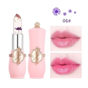 Rouge à lèvres hydratant en cristal avec fleur de MSI