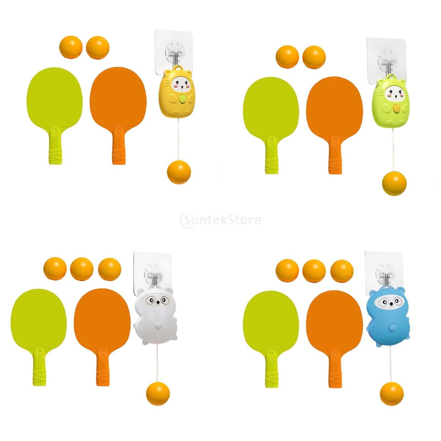 Kit d'auto-entraînement de tennis de table pour enfants