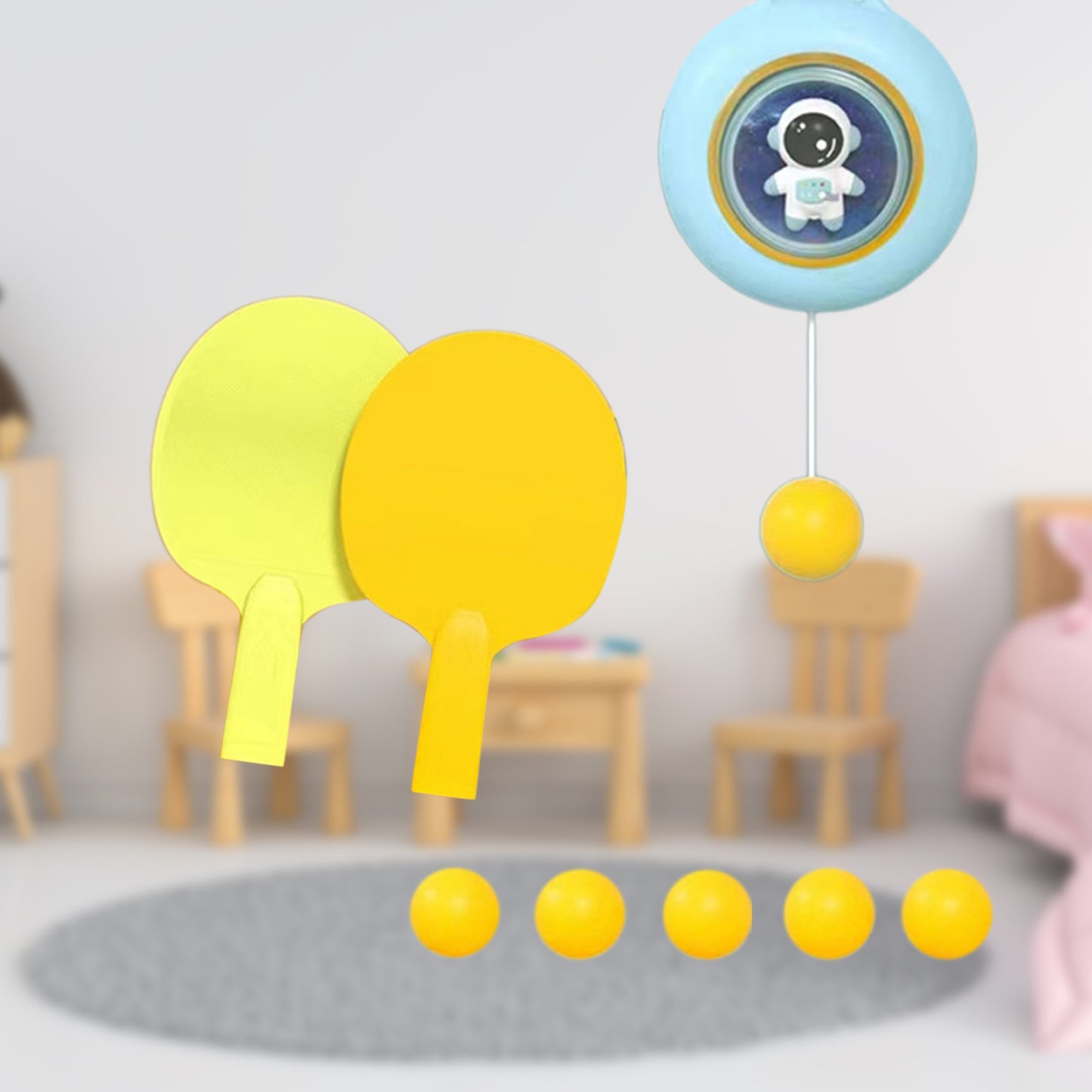 Kit d'auto-entraînement de tennis de table pour enfants