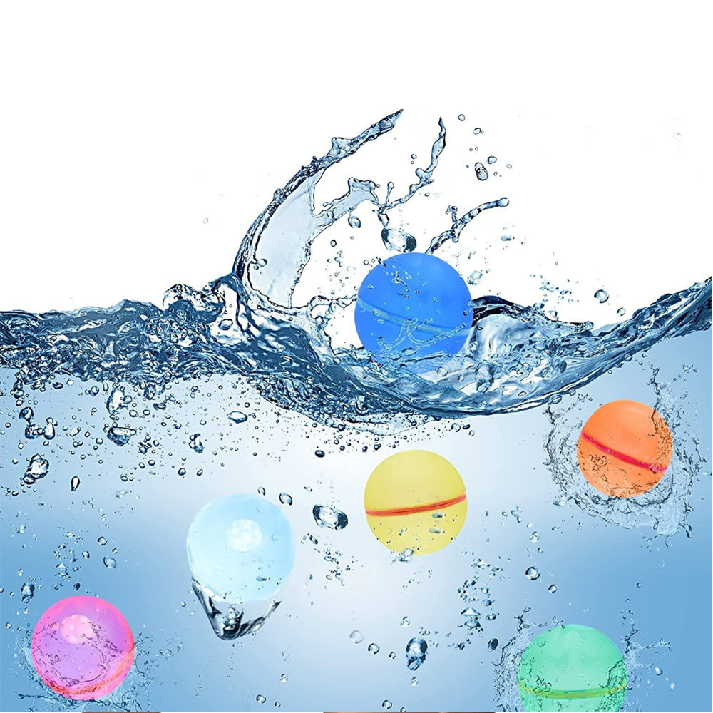 Ballons à eau réutilisables à fermeture automatique