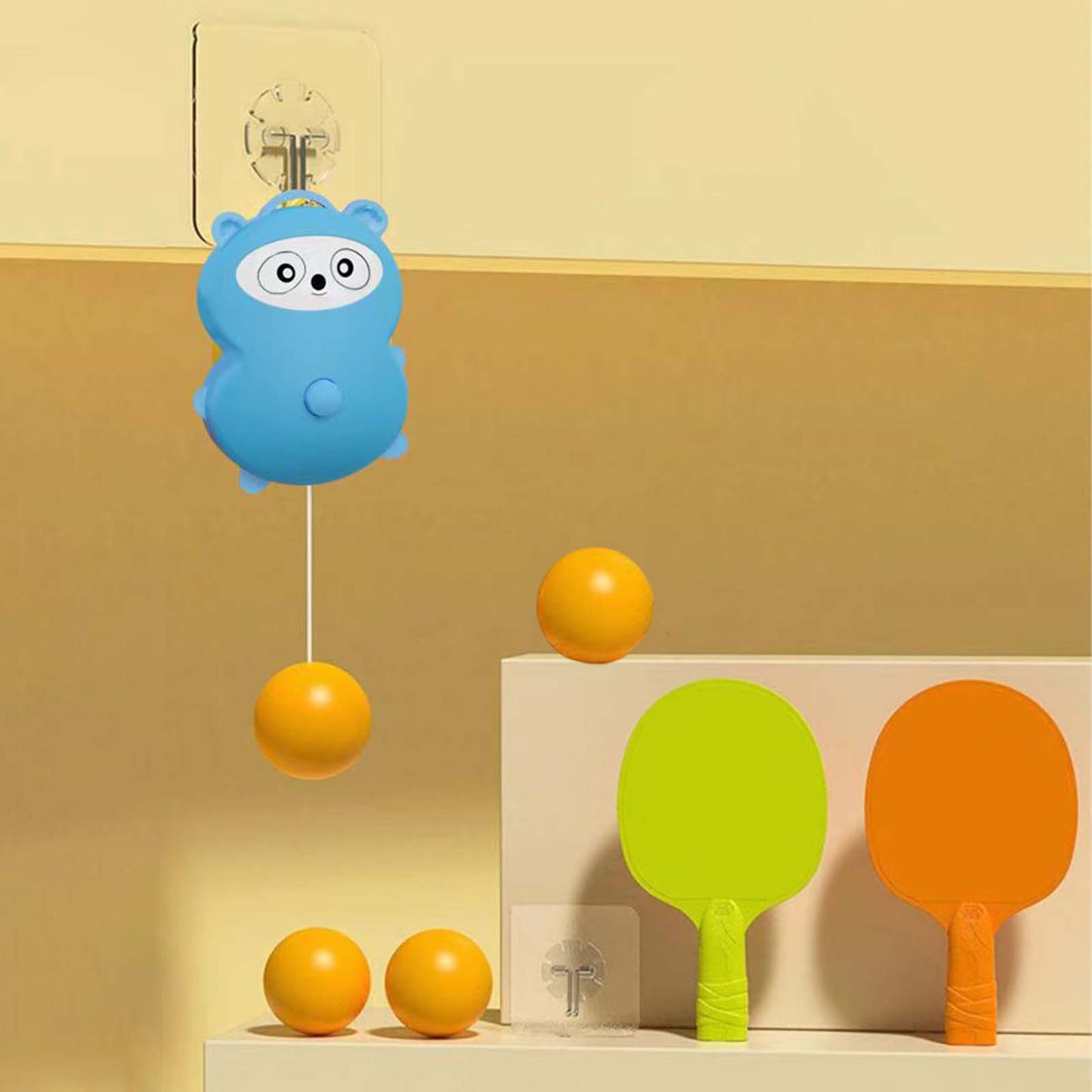 Kit d'auto-entraînement de tennis de table pour enfants