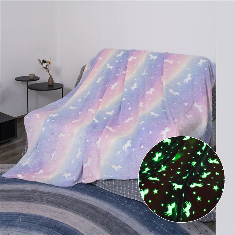 Couverture lumineuse et douillette pour les enfants
