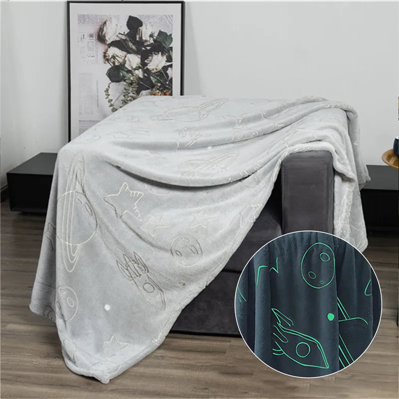 Couverture lumineuse et douillette pour les enfants