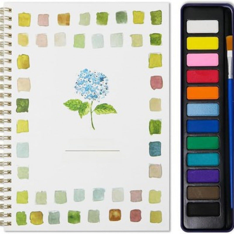 Carnet Aquarelle Créatif – Peignez facilement, même débutant