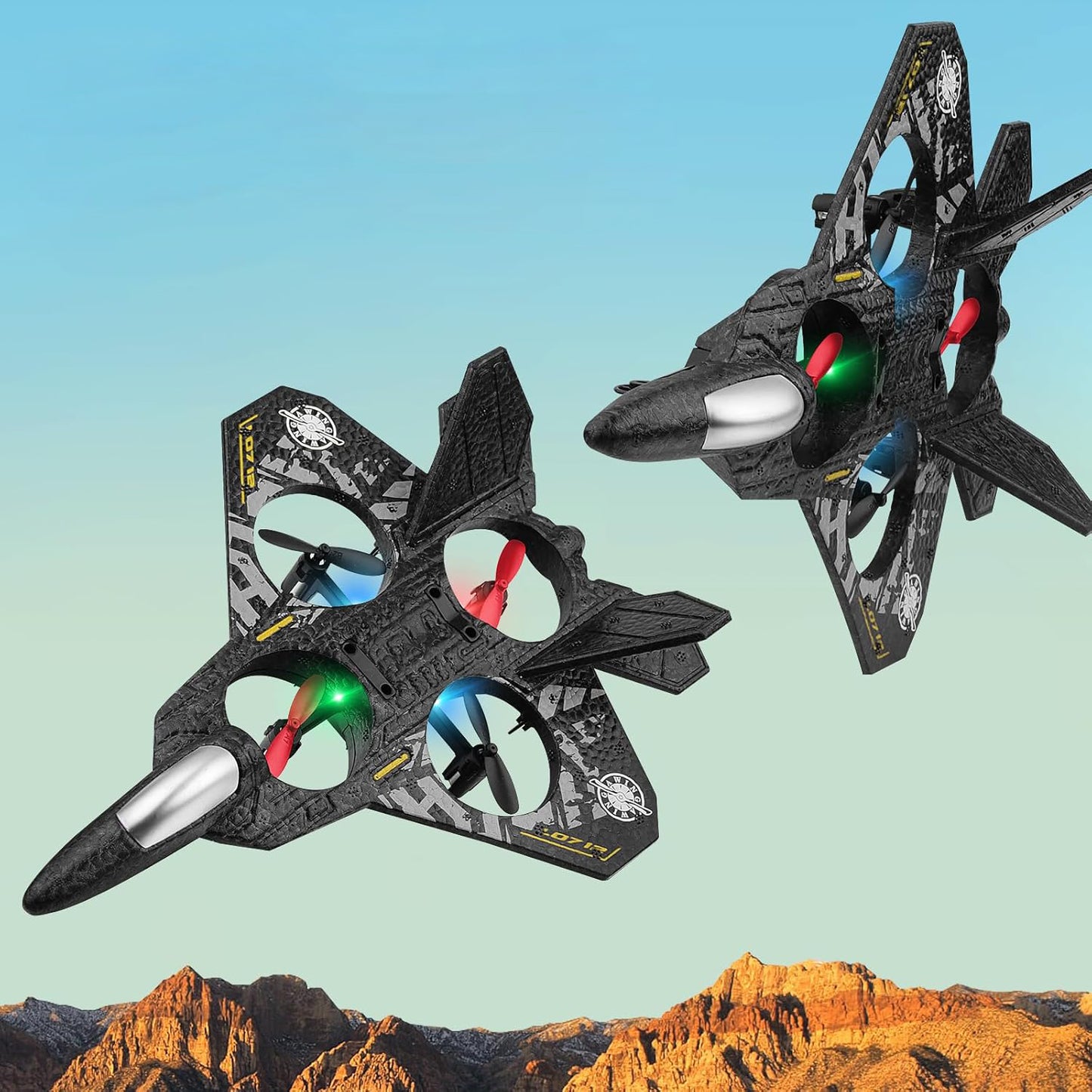 Avion RC L0712 – Avion Télécommandé à Détection de Gravité en Mousse EPP Légère