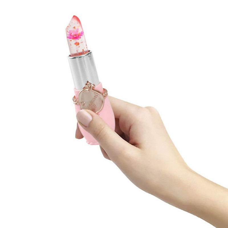 Rouge à lèvres hydratant en cristal avec fleur de MSI