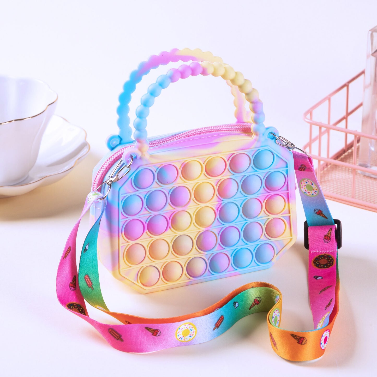 Sac à main à bulles sensorielles