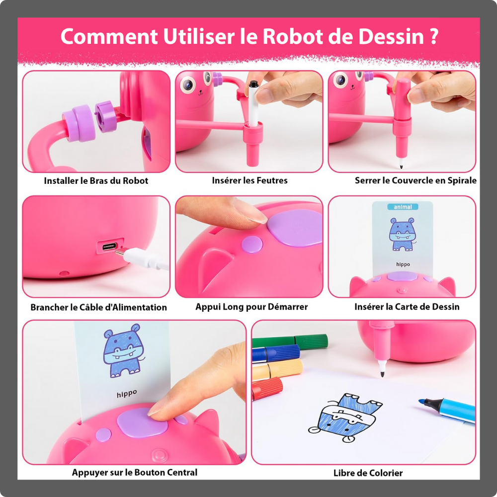 Berdaquebec™ Dessin de robot intelligent