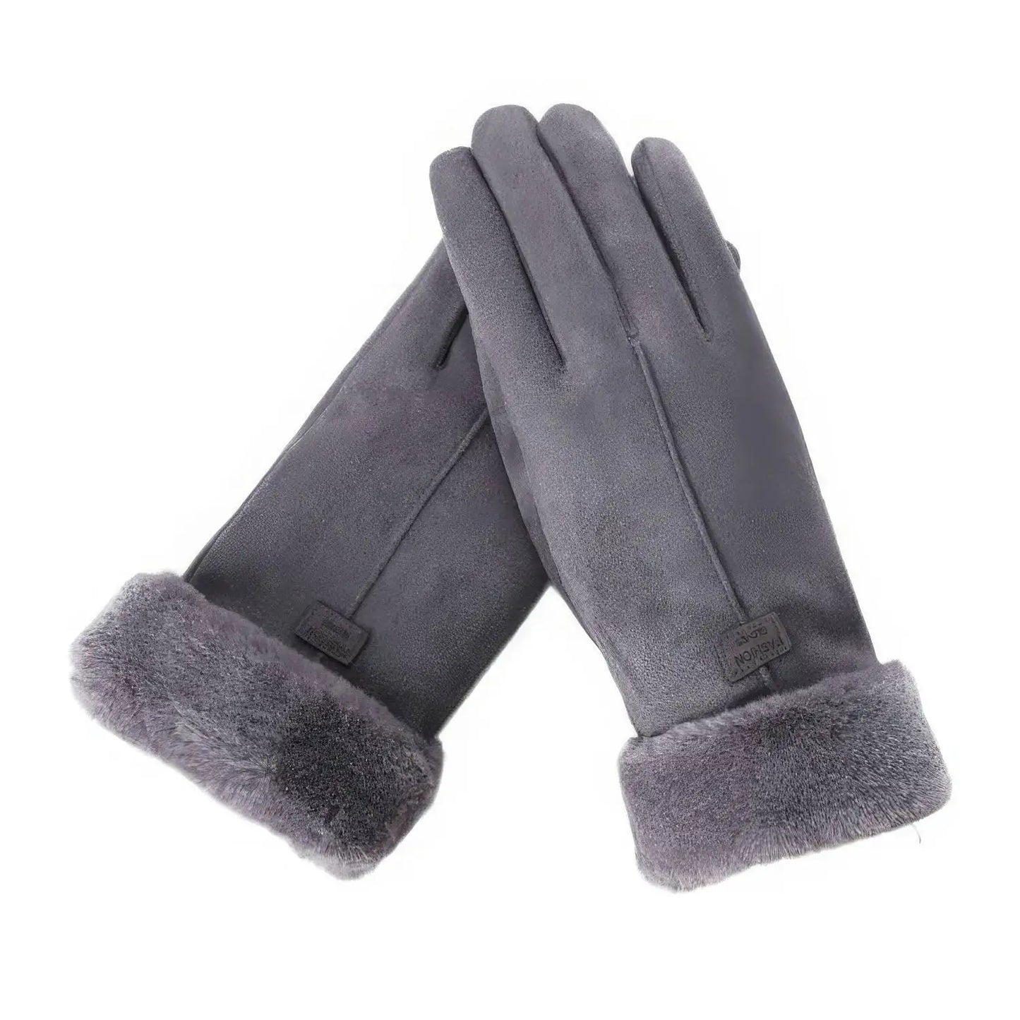 Gants chauds en fourrure pour femmes - Qualité Prémium