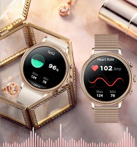 Présentation de la montre connectée Dachma pour les femmes pour Android iOS
