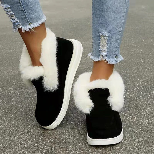 BOTTINES EN CUIR SUÉDÉ POUR FEMME