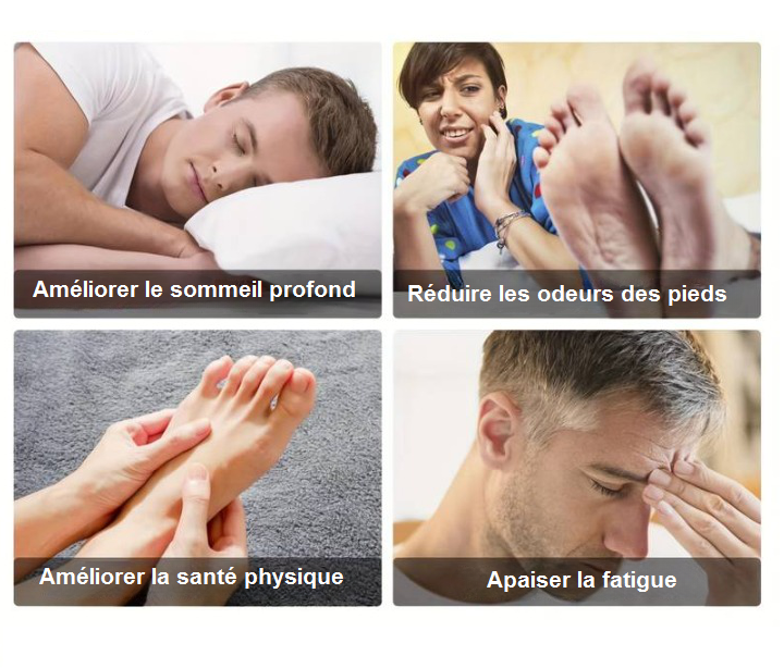 Patchs de soin pour les pieds - Nettoyage des toxines corporelles