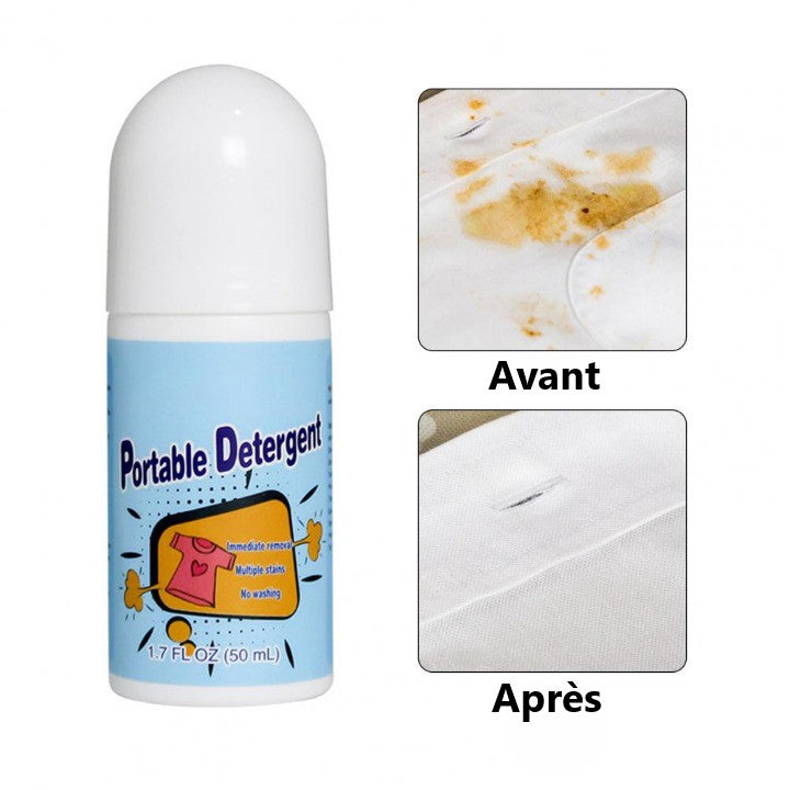 Détergent portable pour vêtements