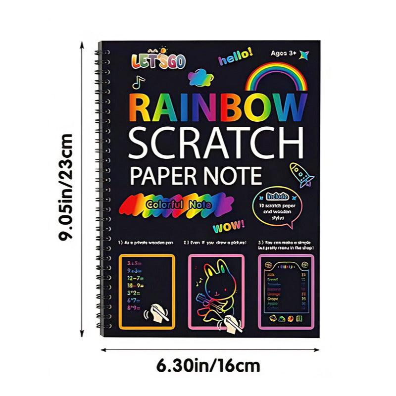 ScratchiFun™ – Carnet Créatif Sans Limites