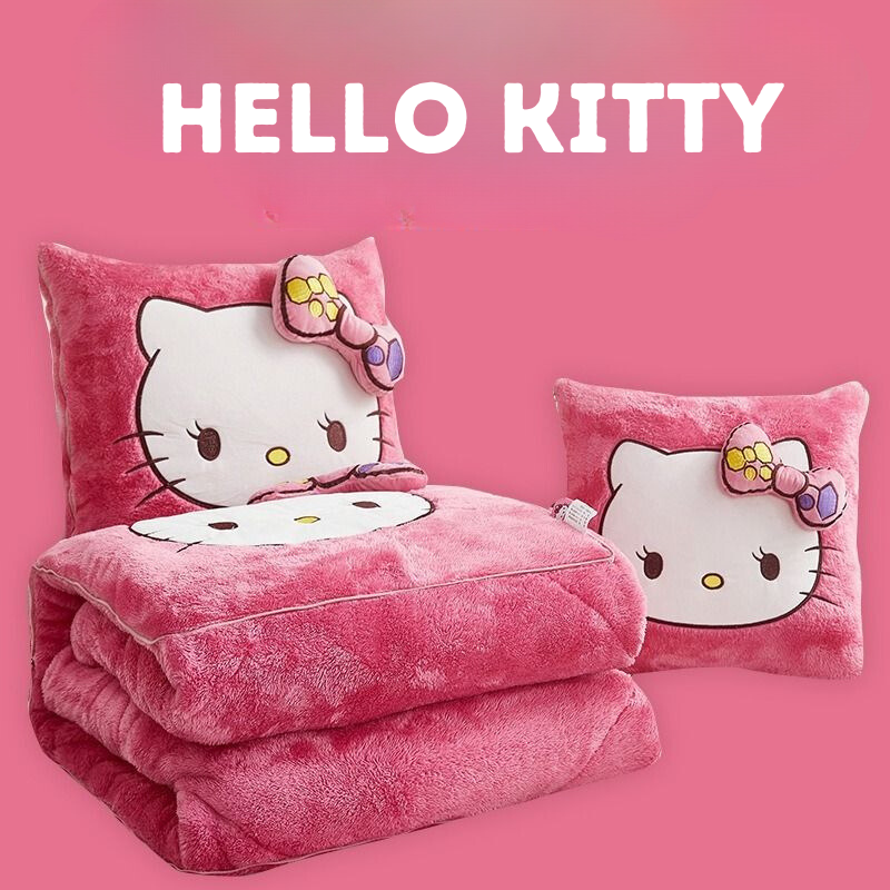 Couverture d'oreiller brodée personnages de Disney