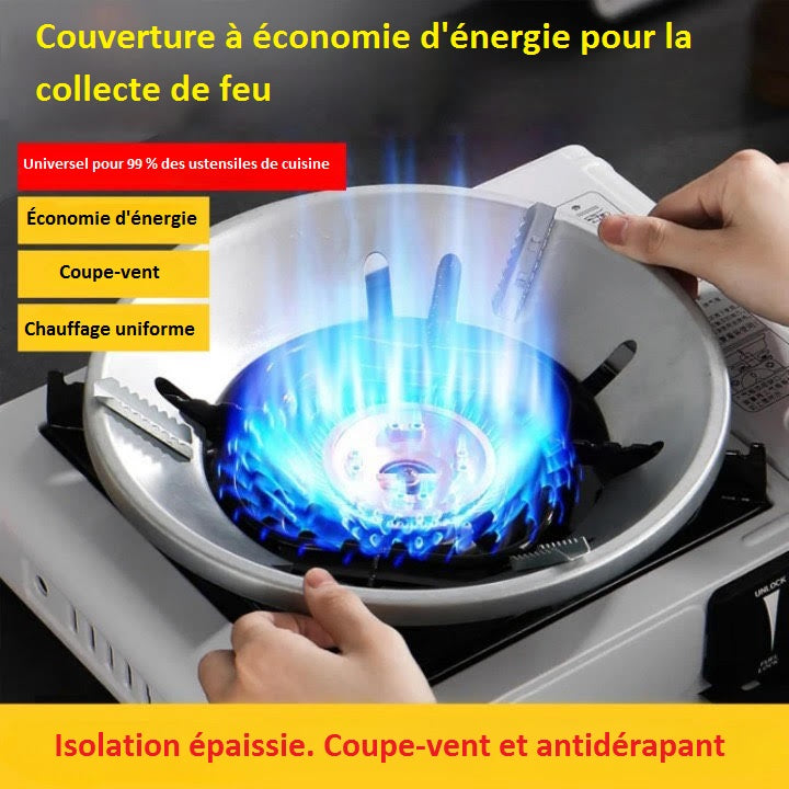 Couvercle de poêle à économie d'énergie
