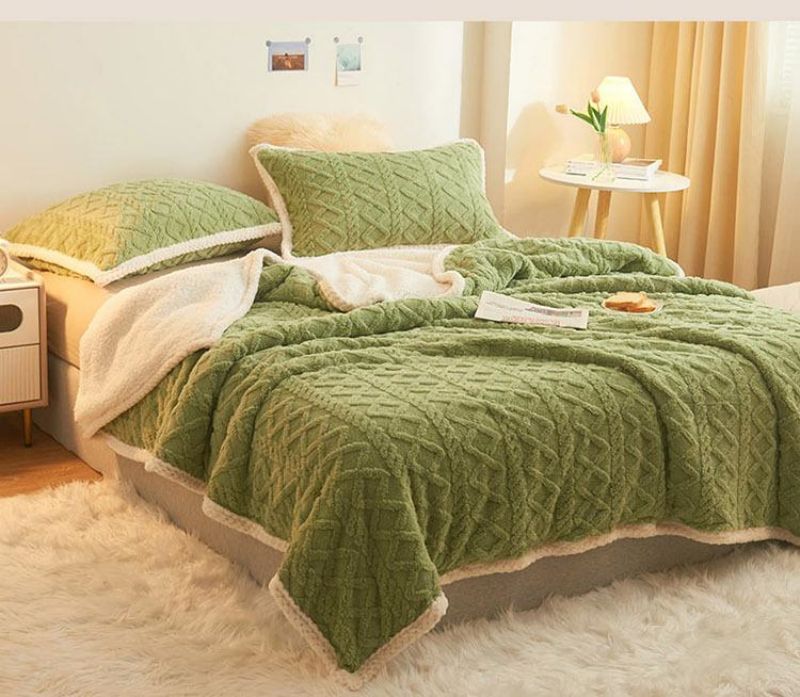 Couette en velours double face