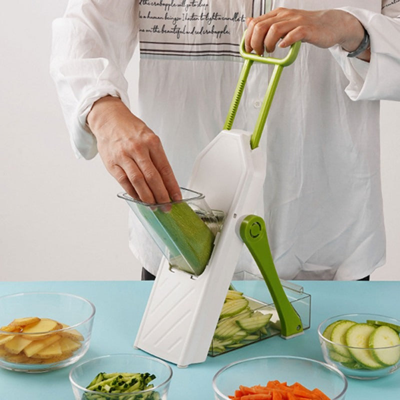 Trancheuse de légumes sécuritaire réglable