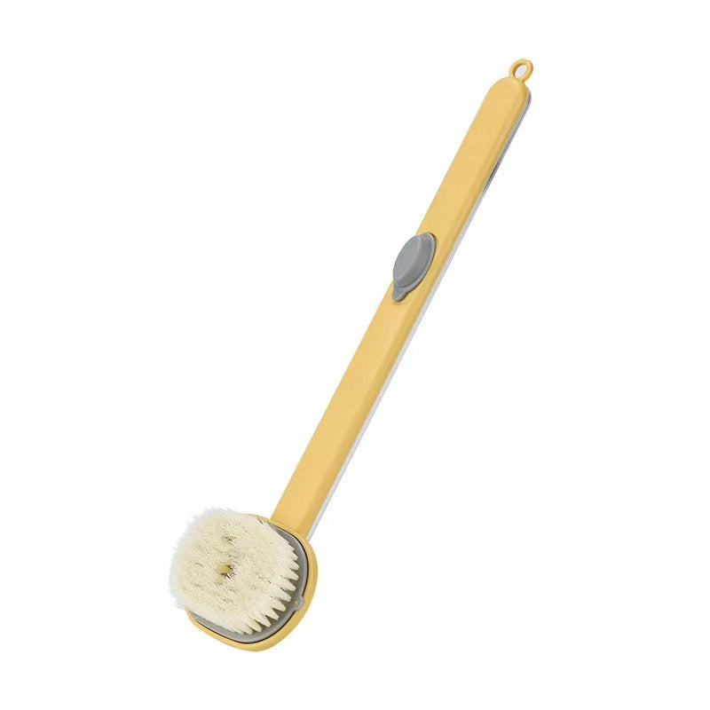 Brosse de bain avec distributeur de savon
