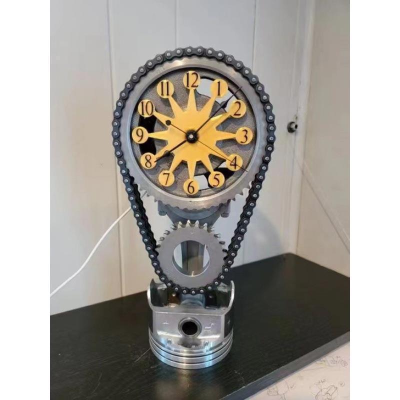 Horloge À Engrenages Rotatifs