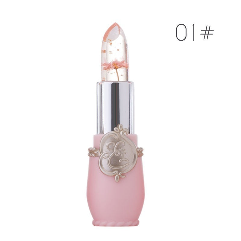 Rouge à lèvres hydratant en cristal avec fleur de MSI