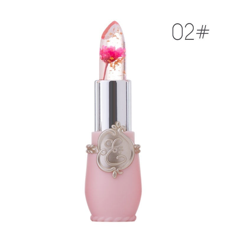 Rouge à lèvres hydratant en cristal avec fleur de MSI