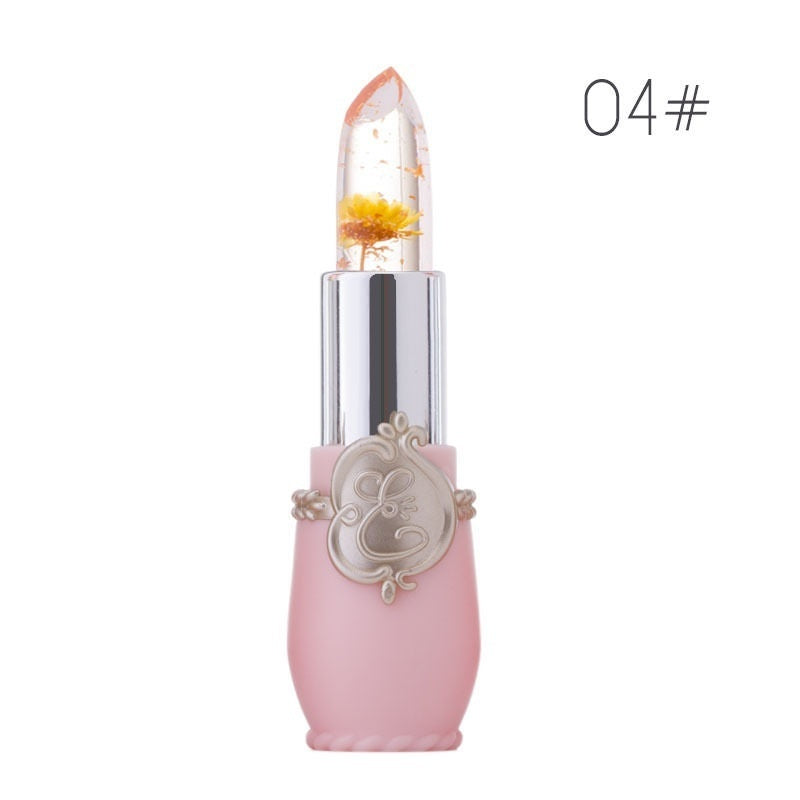 Rouge à lèvres hydratant en cristal avec fleur de MSI
