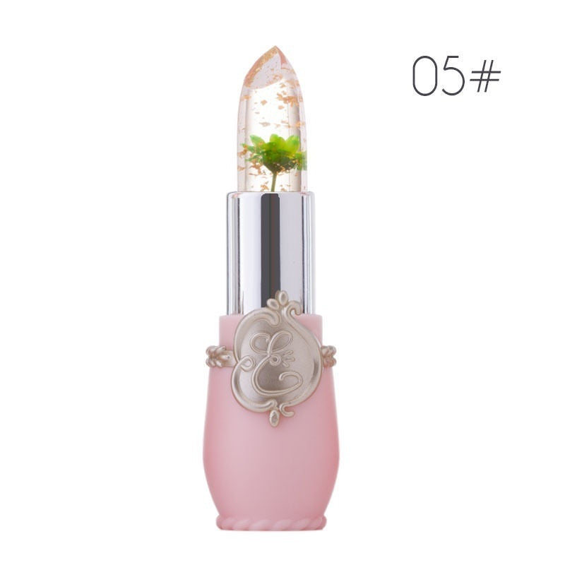 Rouge à lèvres hydratant en cristal avec fleur de MSI
