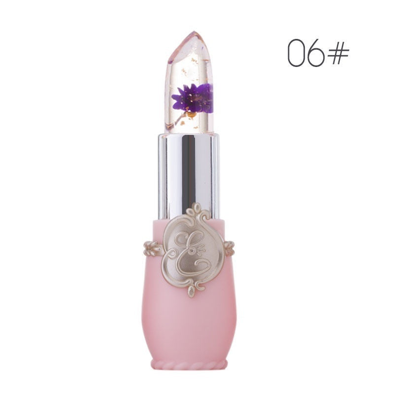 Rouge à lèvres hydratant en cristal avec fleur de MSI