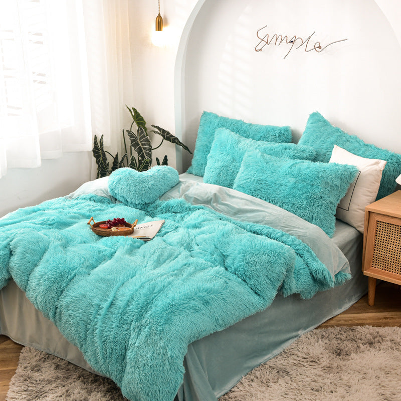 Ensemble de housse couette de luxe pour l'hiver