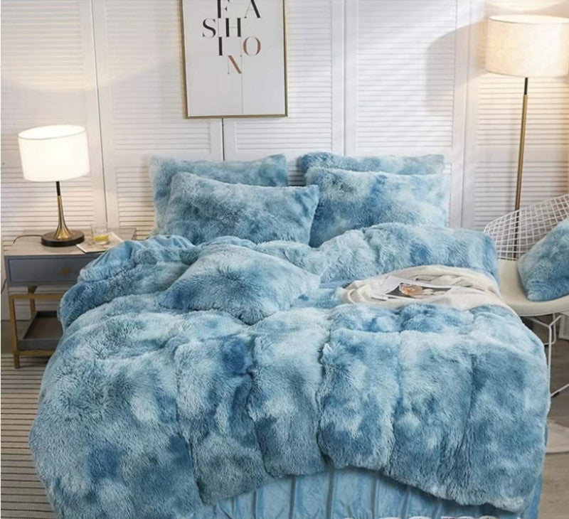 Ensemble de housse couette de luxe pour l'hiver