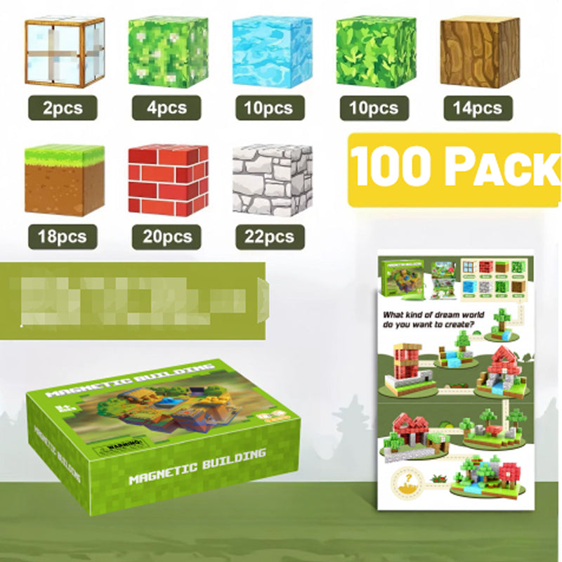 MagniCréa™ – Jeu de Construction Magnétique Éducatif